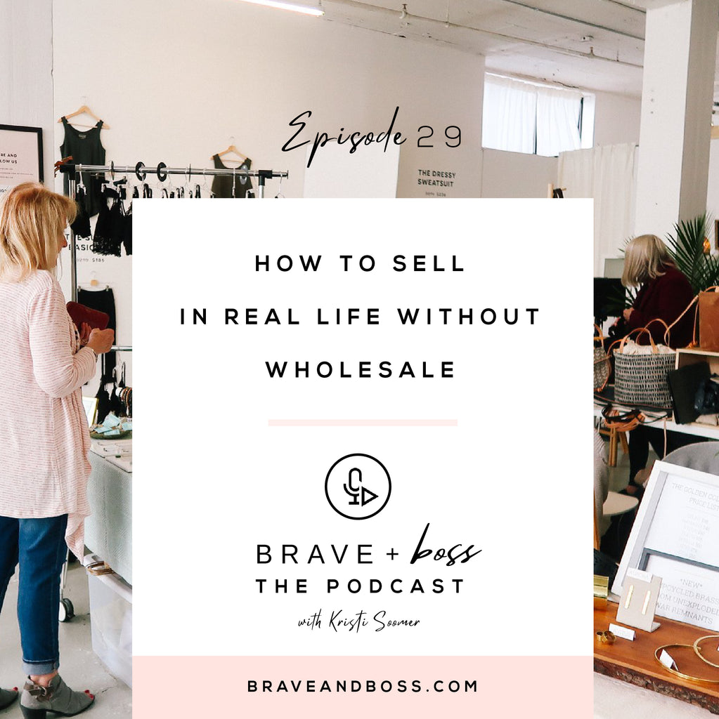 How to Sell in Real Life without Wholesale