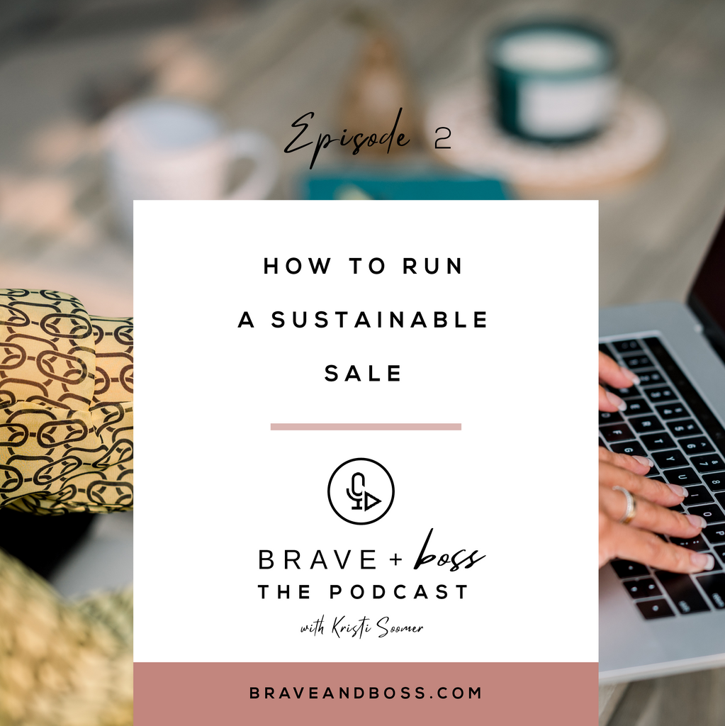 How to Run a Sustainable Sale